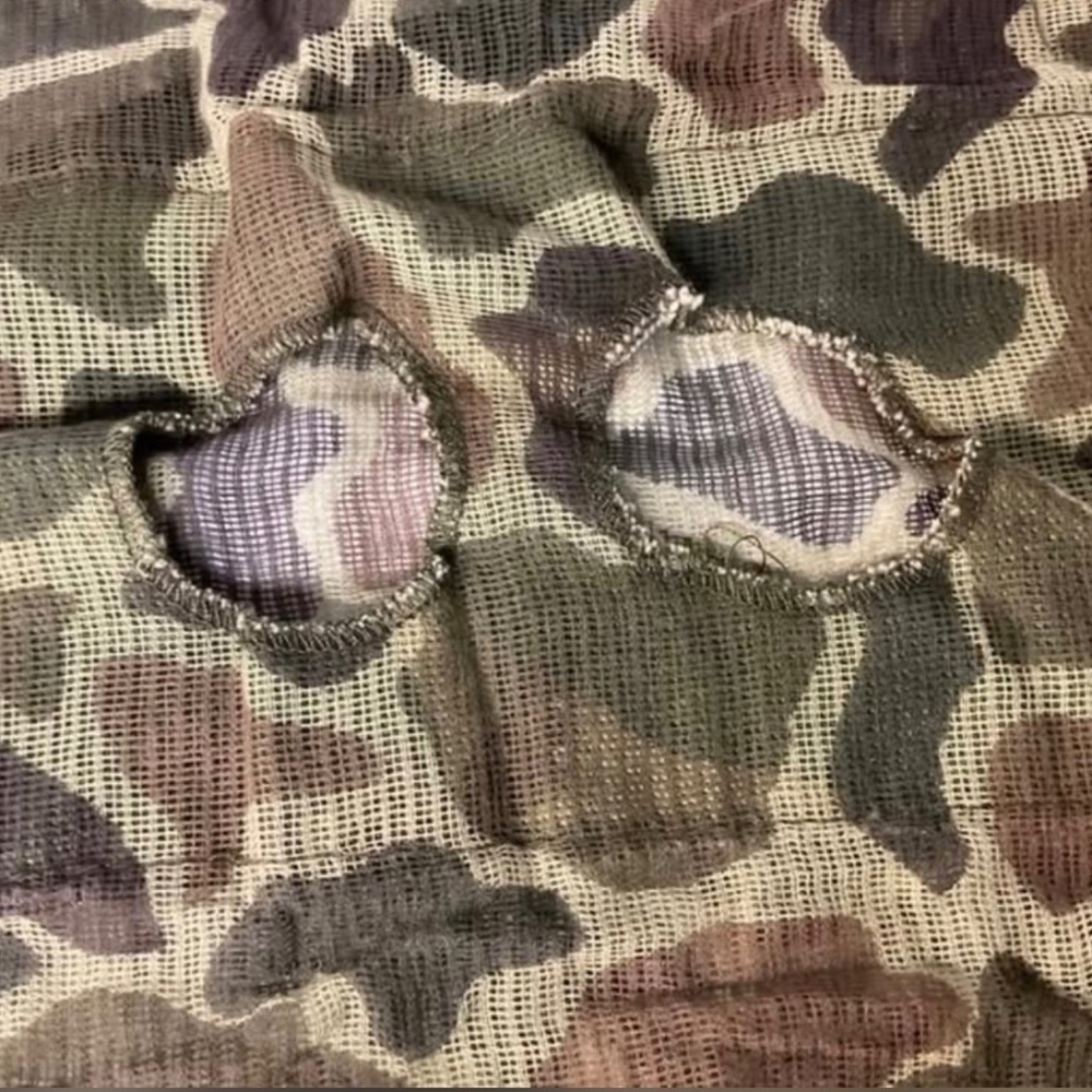 2 CAMOUFLAGE FULL HEAD MESH HUNTING MASKS - Picture 5 of 5